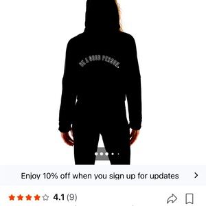 lululemon be a good person collab scuba half zip hoodie xs/s nwot